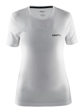 Craft Active Comfort korte mouw ondershirt wit dames 
