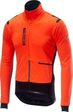 Castelli Alpha RoS jacket oranje/zwart heren