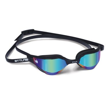 BTTLNS Sunfyre 1.0 spiegellenzen zwembril zwart/regenboog 