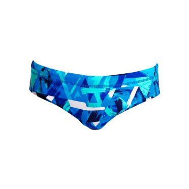 Funky Trunks Bashed Blue Classic brief zwembroek heren 