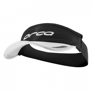 Orca Hardloop visor Flexi-Fit zwart/wit 
