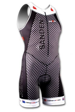 Ironman Sanden tri suit front zip heren SPECIAL EDITION 