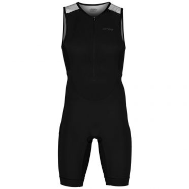 Orca Athlex race trisuit mouwloos zwart/wit heren 