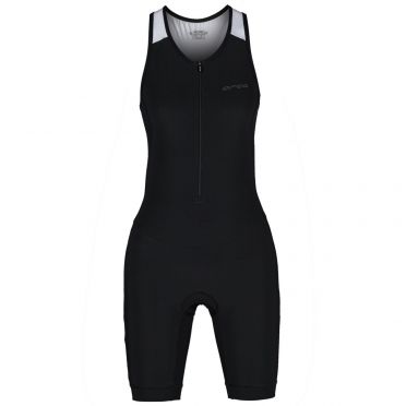 Orca Athlex race trisuit mouwloos zwart/wit dames 