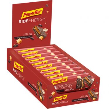 Powerbar Ride energy bar chocolade caramel 18 x 55 gram 