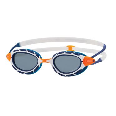 Zoggs Predator polarized zwembril blauw/wit/oranje 