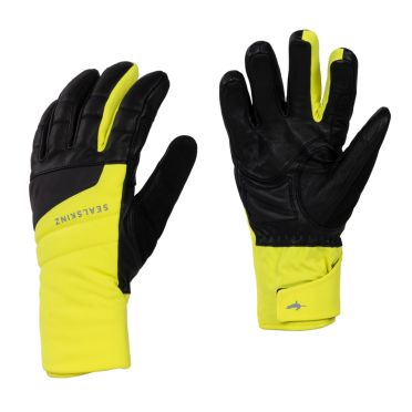 SealSkinz Extreme cold weather Insulated fusion control handschoenen geel/zwart 