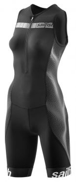 Sailfish Competition trisuit zwart/grijs dames 