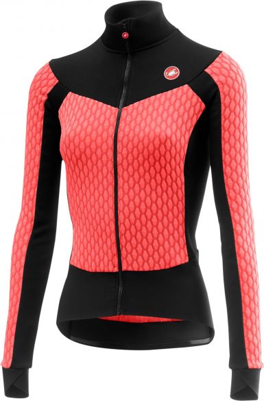 Speciaal ik ben verdwaald In het algemeen Castelli Sfida W fietsshirt lange mouw roze dames kopen? Bestel bij  triathlonaccessoires.nl