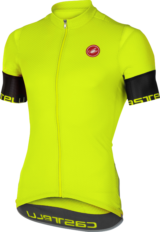 Absoluut open haard Onheil Castelli Entrata 2 fietsshirt korte mouw geel heren kopen? Bestel bij  triathlonaccessoires.nl