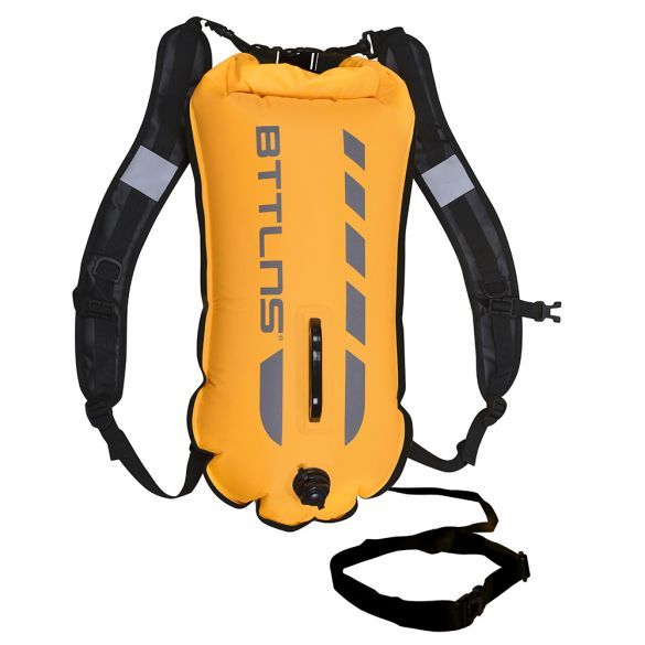 BTTLNS Kronos 1.0 safeswimmer backpack zwemboei 28 liter geel  0121004-032
