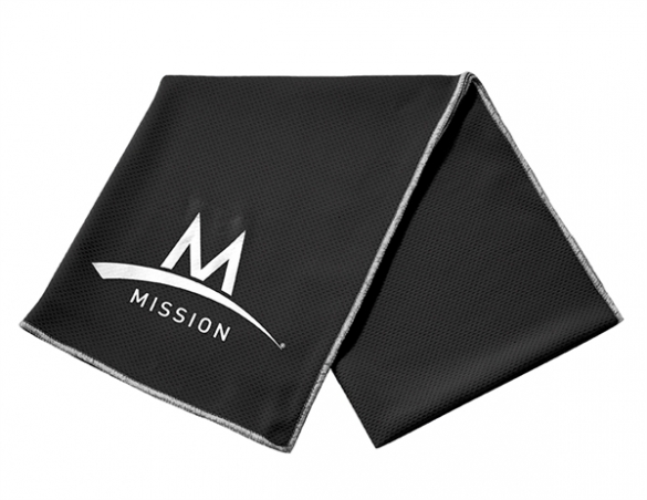 Mission Enduracool Tech Knit Towel zwart Sport  00840005 