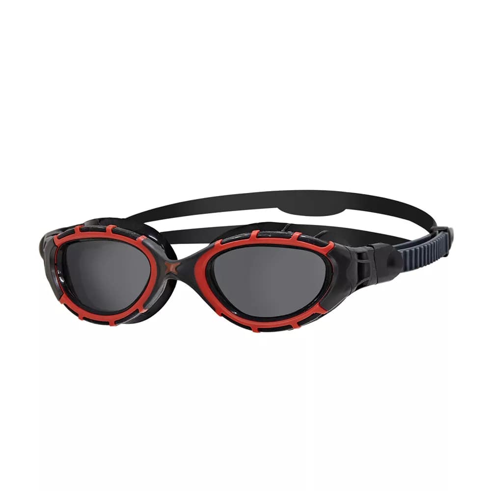 Zoggs Predator flex polarized zwembril zwart/rood  461043-338847