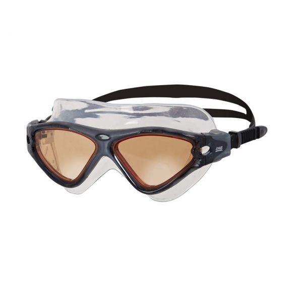 Zoggs Tri-Vision Mask zwembril zwart - oranje lens  461075-307919