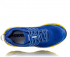 Hoka One One Clifton 6 wide hardloopschoenen blauw/geel heren  1102876-NBLM